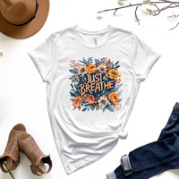 Just Breathe Graphic Tee by Self Love Overflow