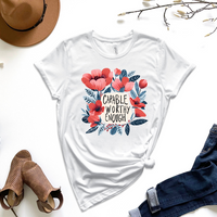 Capable Worthy Enough Graphic Tee by Self Love Overflow