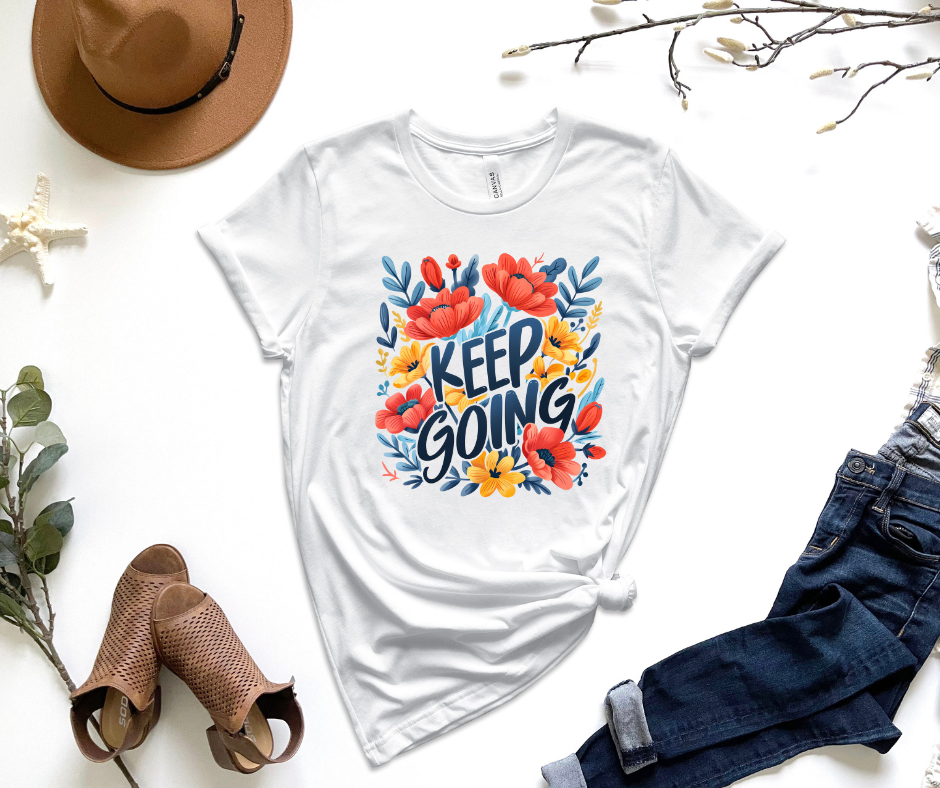 Keep Going Graphic Tee By Self Love Overflow