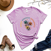 Grow Positive Thoughts Graphic Tee by Self Love Overflow