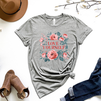 Love Yourself Graphic Tee by Self Love Overflow