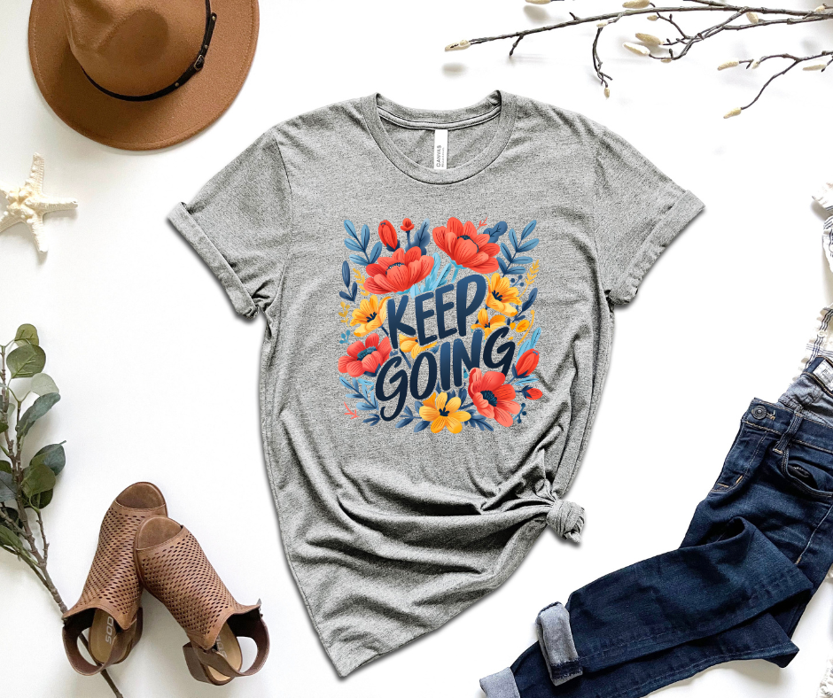 Keep Going Graphic Tee By Self Love Overflow