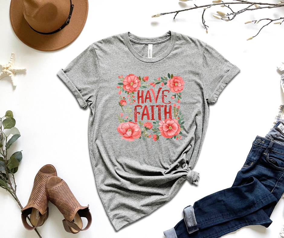 Have Faith Graphic Tee by Self Love Overflow