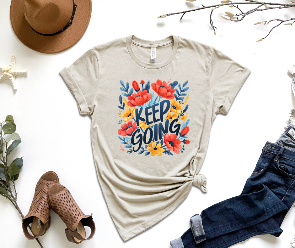 Keep Going Graphic Tee By Self Love Overflow