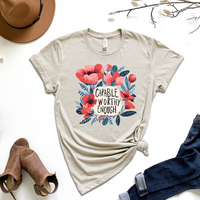 Capable Worthy Enough Graphic Tee by Self Love Overflow
