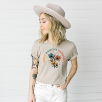 Grow Positive Thoughts Graphic Tee by Self Love Overflow