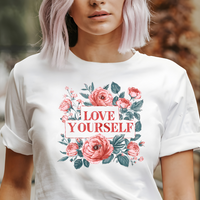 Love Yourself Graphic Tee by Self Love Overflow