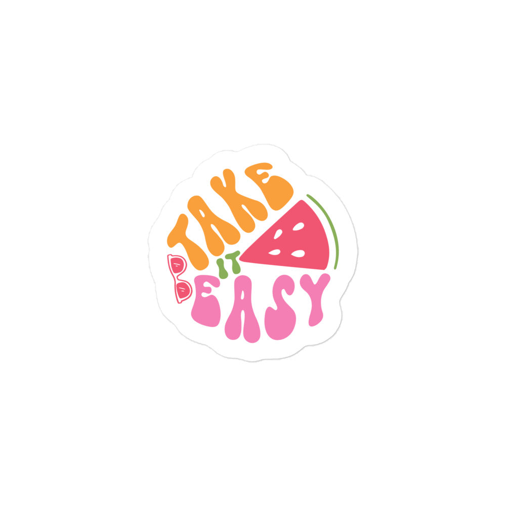 Take It Easy Summer Edition Sticker