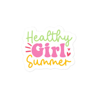 Healthy Girl Summer Edition Sticker