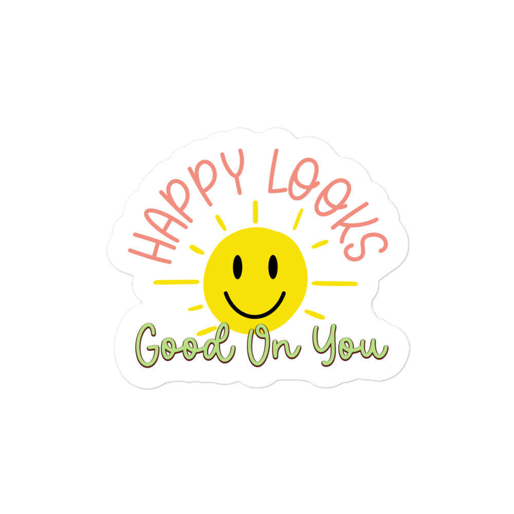 Happy Looks Good On You Summer Edition Sticker