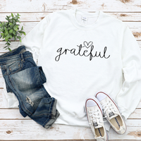 Grateful Heart Sweatshirt by Self Love Overflow
