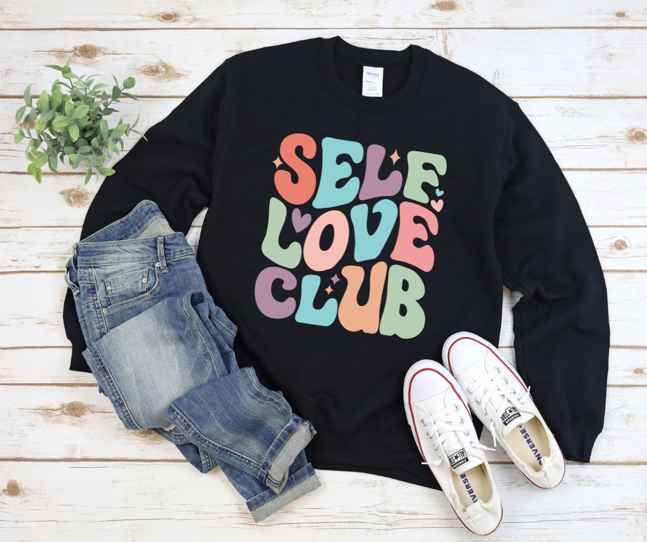Self Love Club Sweatshirt by Self Love Overflow