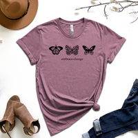 Embrace the Change Graphic Tee by Self Love Overflow