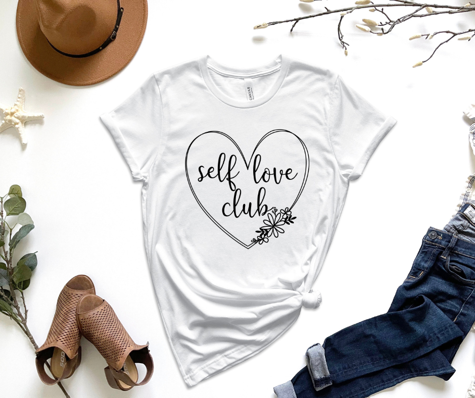 Self Love Club Graphic Tee by Self Love Overflow