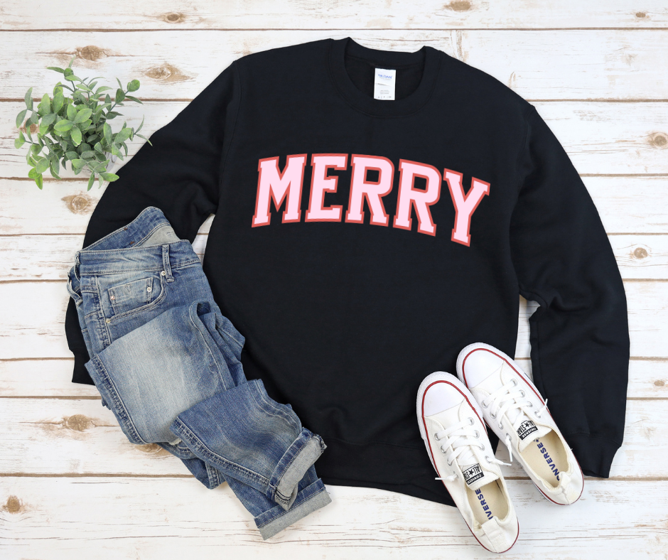 Merry Sweatshirt by Self Love Overflow