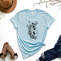 Flowers of Peace Graphic Tee by Self Love Overflow