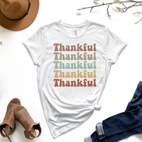 Thankfully Thankful Graphic Tee by Self Love Overflow