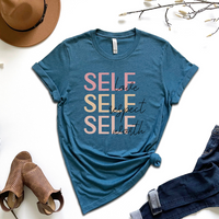 Self Love, Self Respect, Self Worth Graphic Tee by Self Love Overflow