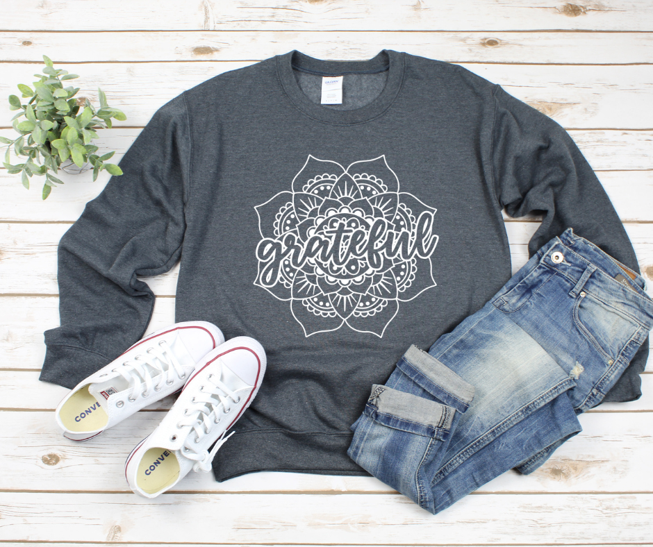 Grateful Sweatshirt by Self Love Overflow