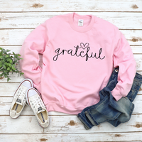 Grateful Heart Sweatshirt by Self Love Overflow