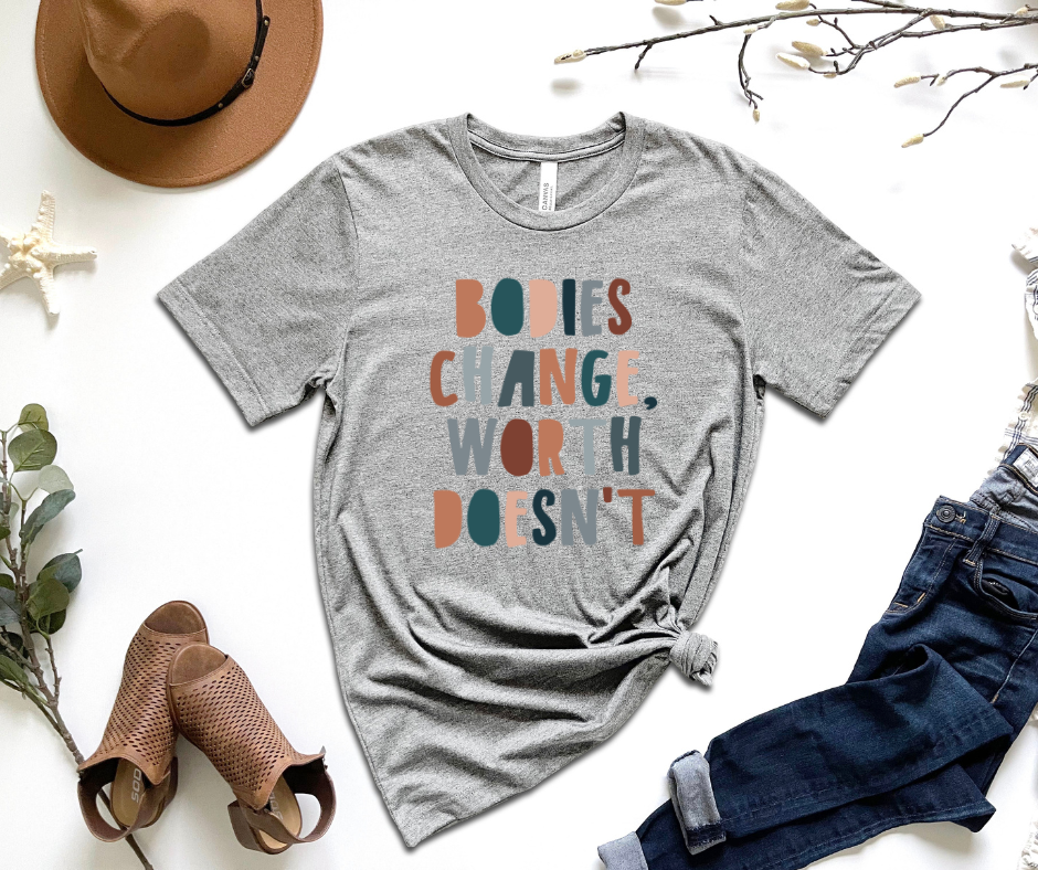 Body Positivity Graphic Tee by Self Love Overflow