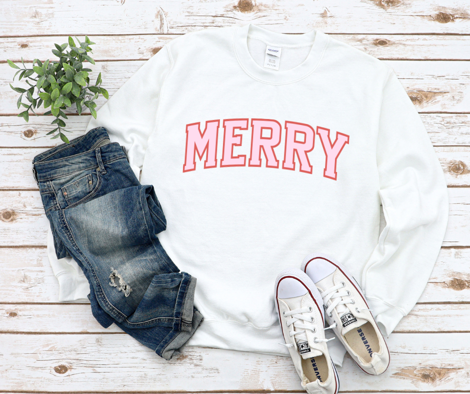 Merry Sweatshirt by Self Love Overflow