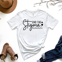 End The Stigma Graphic Tee by Self Love Overflow