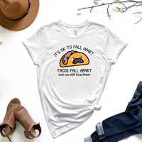 It's Ok To Fall Apart Graphic Tee by Self Love Overflow