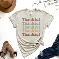 Thankfully Thankful Graphic Tee by Self Love Overflow