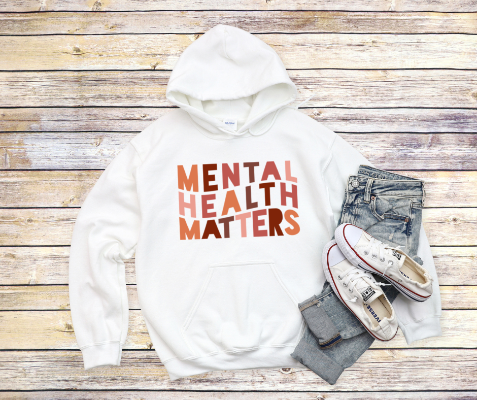 Mental Heather Matters Hoodie by Self Love Overflow