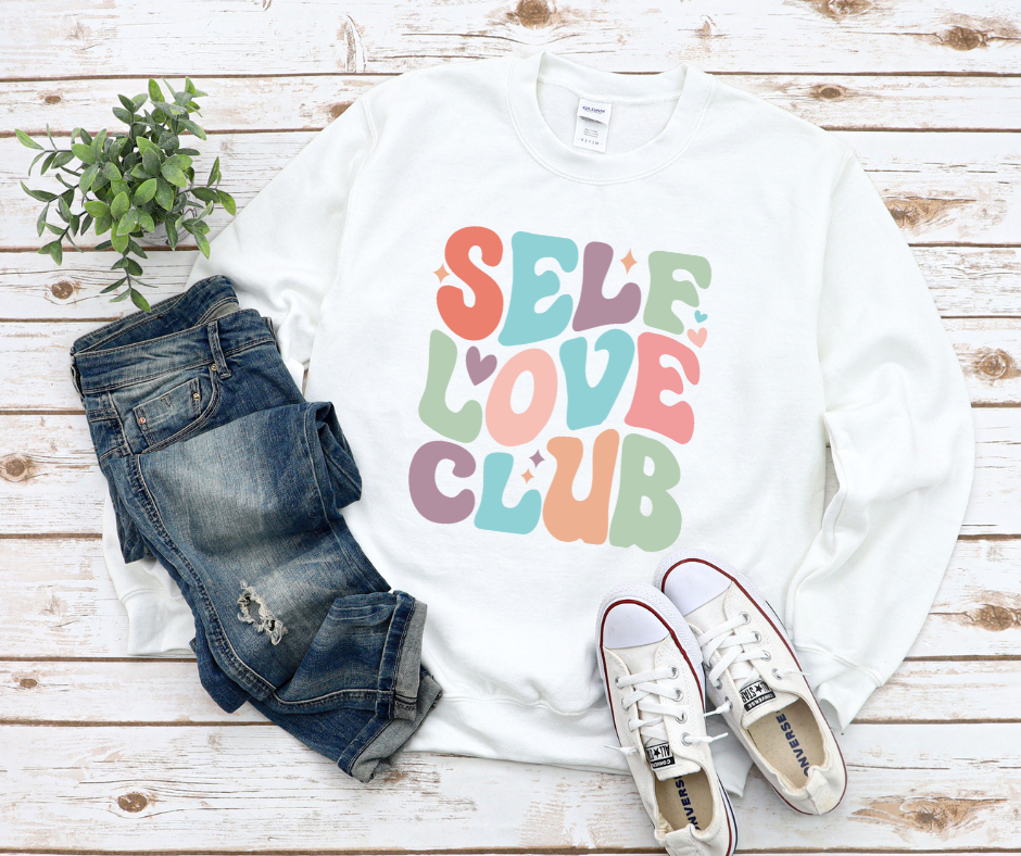 Self Love Club Sweatshirt by Self Love Overflow
