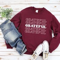 Grateful Overload Sweatshirt by Self Love Overflow