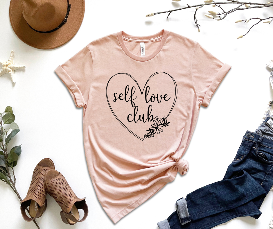 Self Love Club Graphic Tee by Self Love Overflow