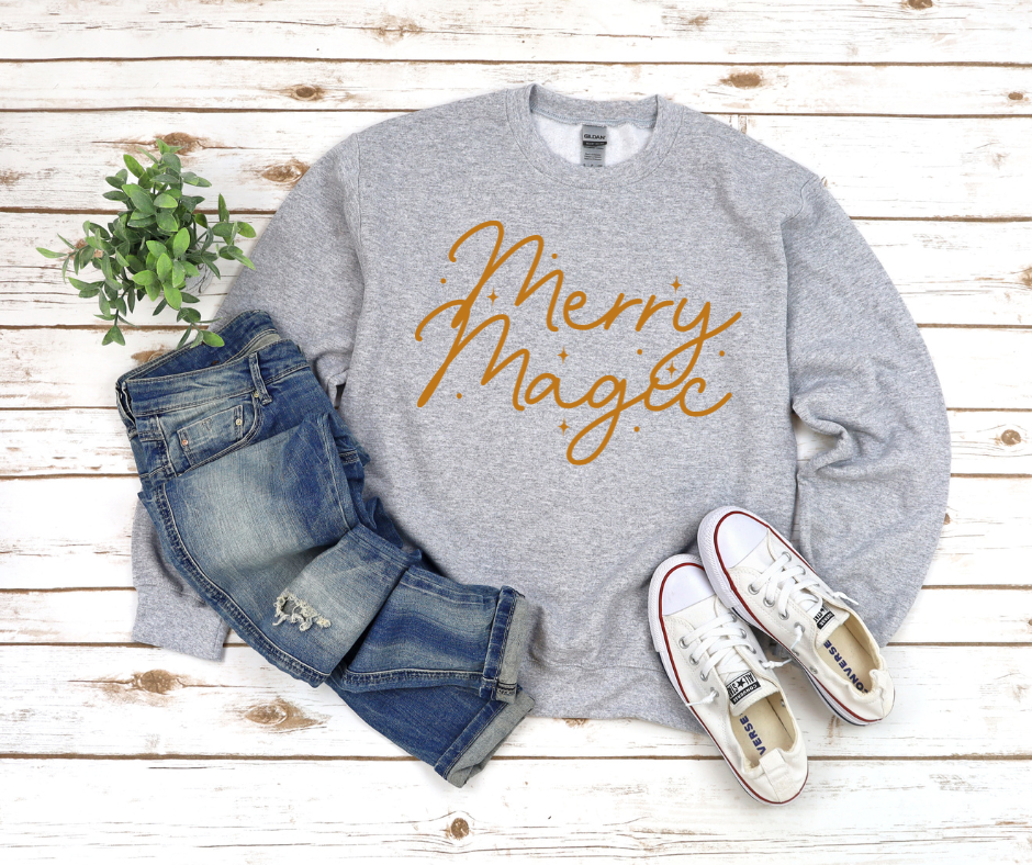 Merry Magic Sweatshirt by Self Love Overflow