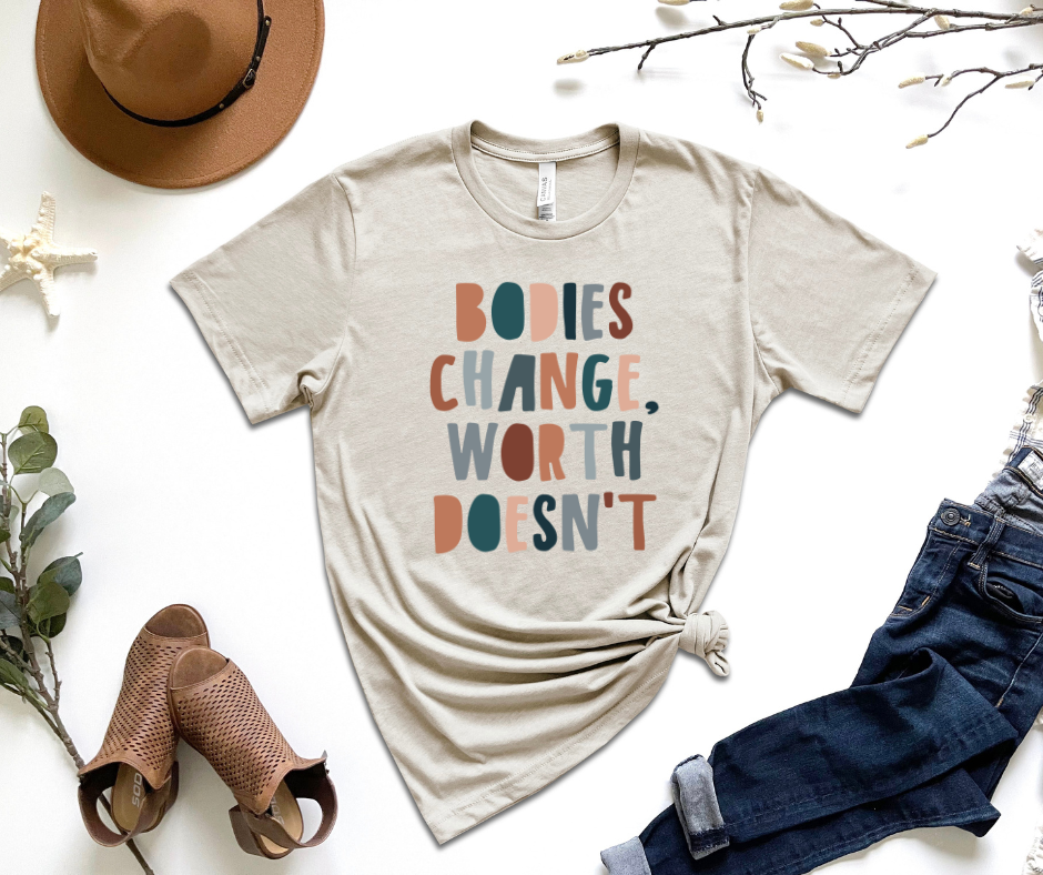 Body Positivity Graphic Tee by Self Love Overflow