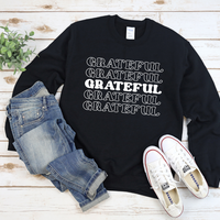 Grateful Overload Sweatshirt by Self Love Overflow
