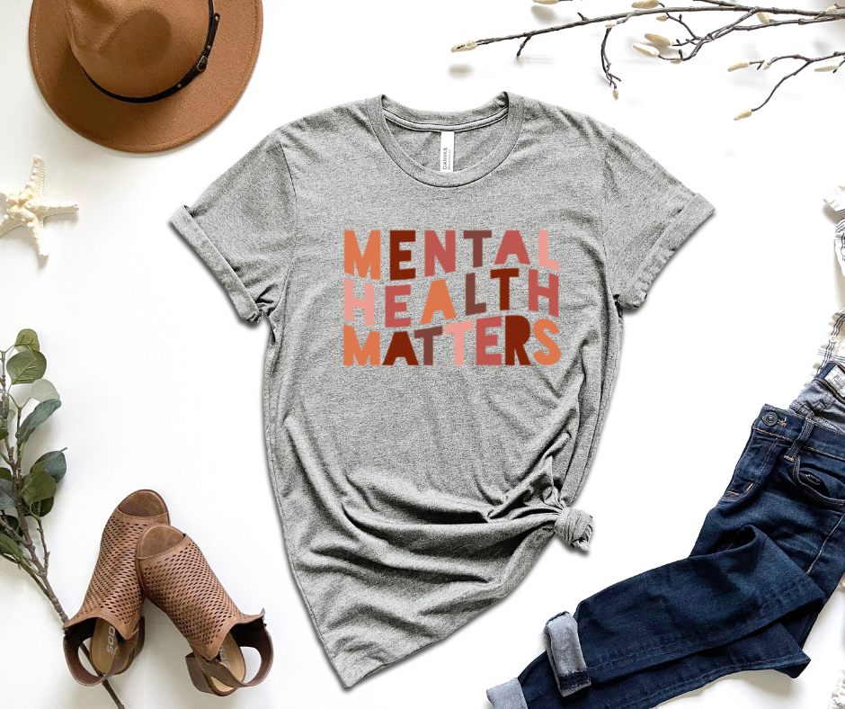Mental Health Matters Graphic Tee by Self Love Overflow