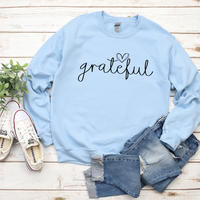 Grateful Heart Sweatshirt by Self Love Overflow