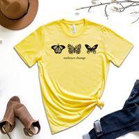 Embrace the Change Graphic Tee by Self Love Overflow