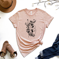 Flowers of Peace Graphic Tee by Self Love Overflow