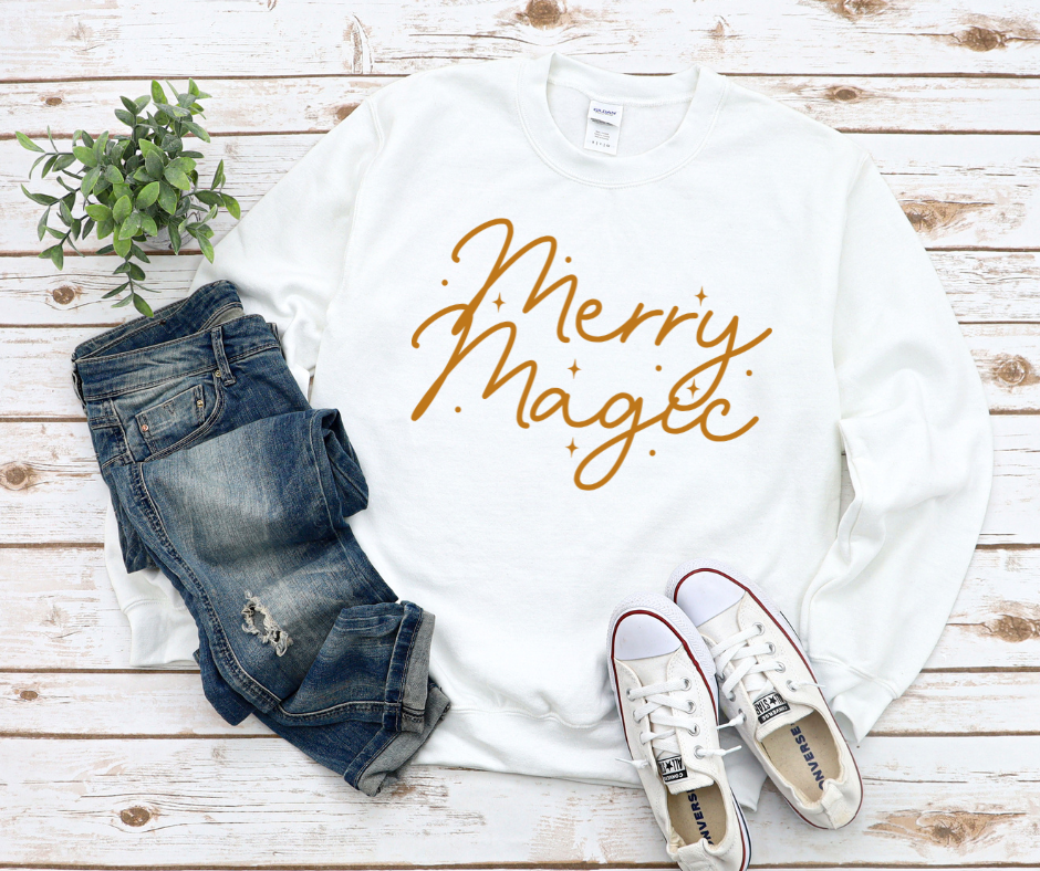 Merry Magic Sweatshirt by Self Love Overflow