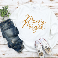 Merry Magic Sweatshirt by Self Love Overflow