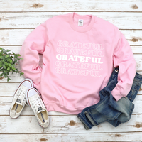 Grateful Overload Sweatshirt by Self Love Overflow