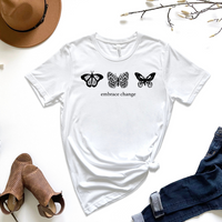 Embrace the Change Graphic Tee by Self Love Overflow
