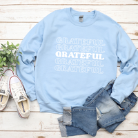 Grateful Overload Sweatshirt by Self Love Overflow