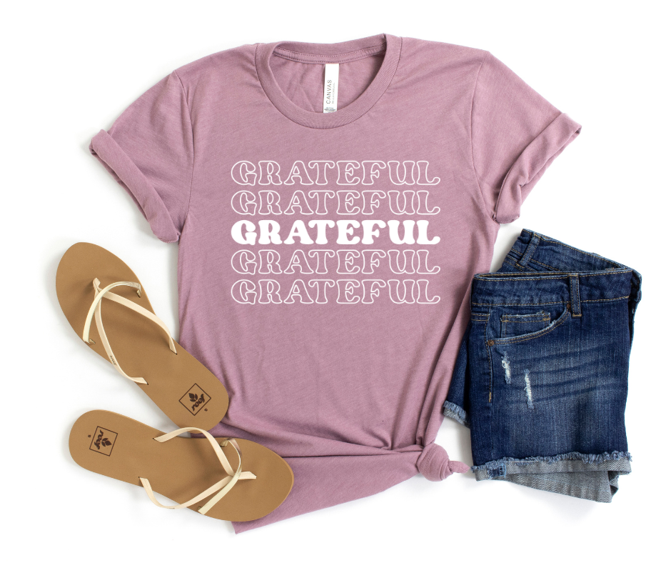 Grateful Overload Graphic Tee by Self Love Overflow