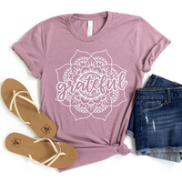 Grateful Flower Graphic Tee by Self Love Overflow