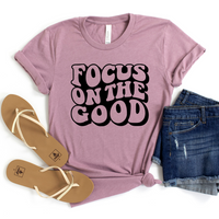 Focus On The Good Graphic Tee by Self Love Overflow