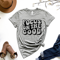 Focus On The Good Graphic Tee by Self Love Overflow