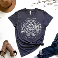 Grateful Flower Graphic Tee by Self Love Overflow